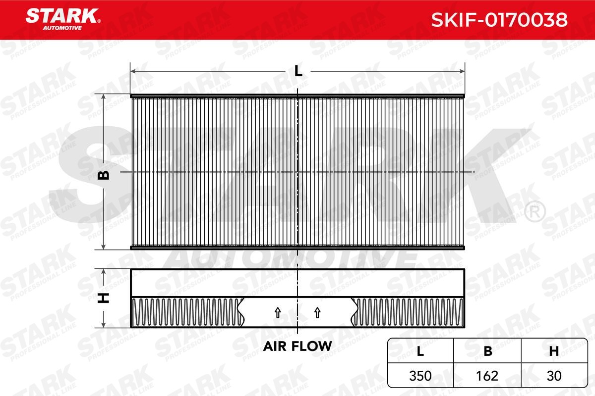 SKIF0170038 AC filter STARK SKIF-0170038 review and test