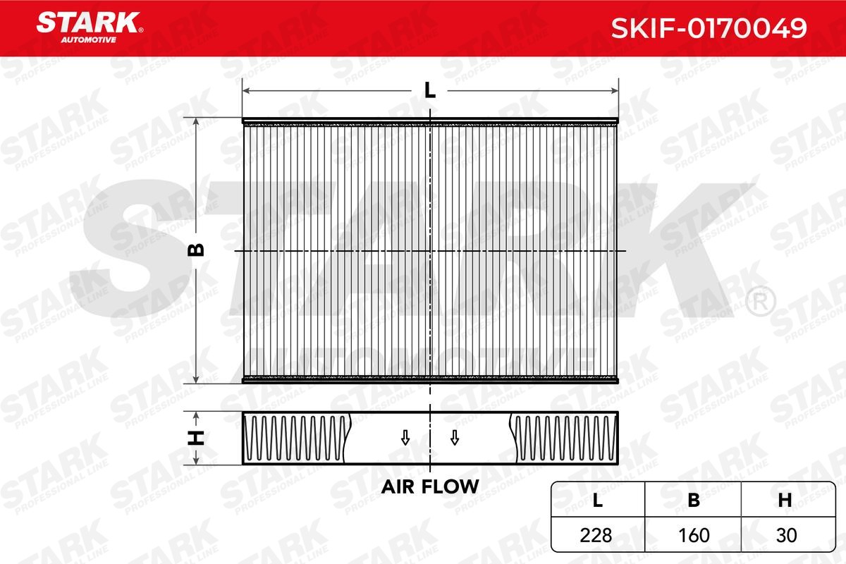 SKIF0170049 AC filter STARK SKIF-0170049 review and test