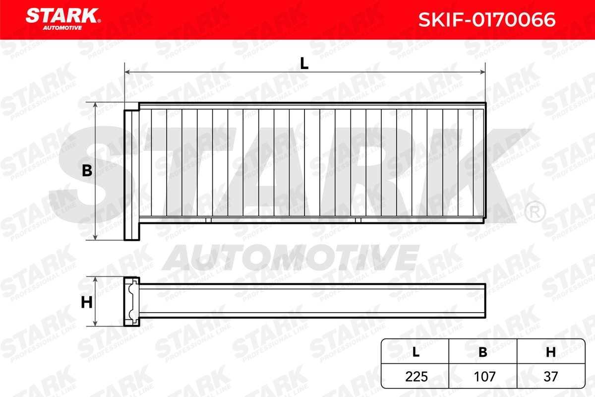 OEM-quality STARK SKIF-0170066 Air conditioner filter