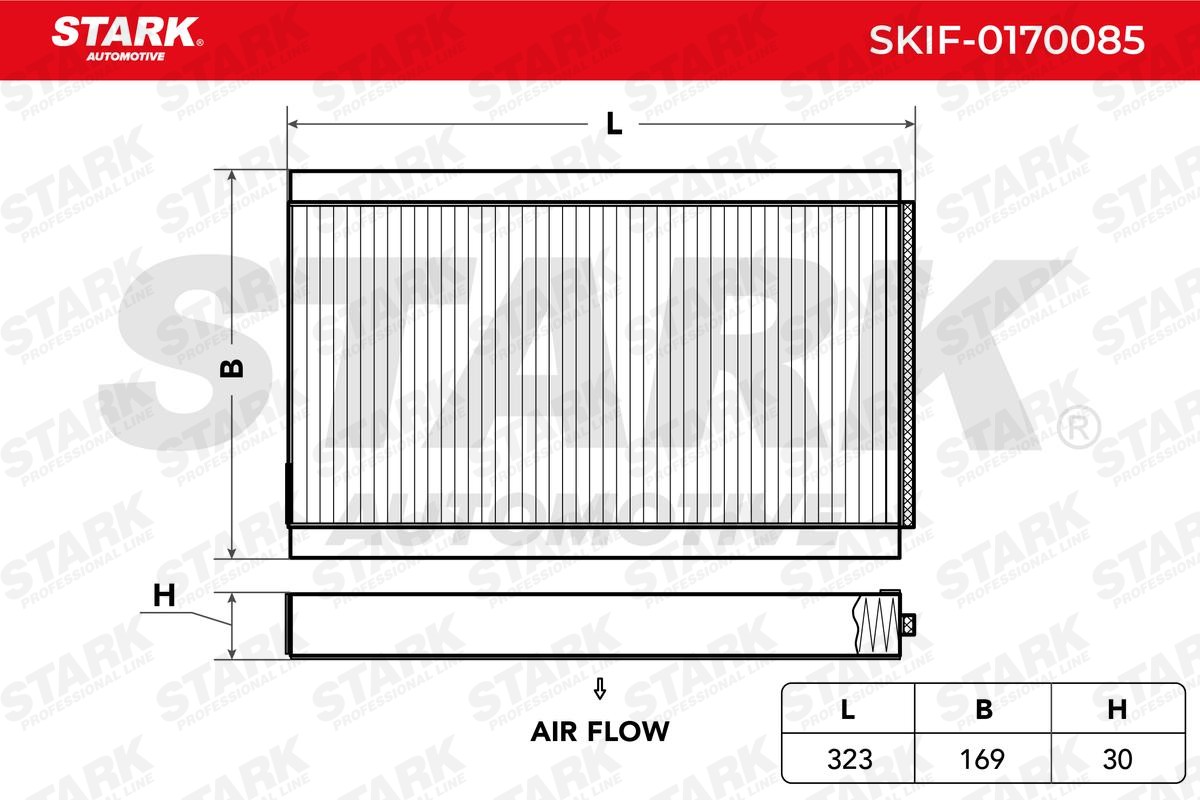 SKIF0170085 AC filter STARK SKIF-0170085 review and test