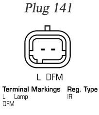 DELCO REMY DB7360 Alternators 12V, 150A, Plug141, Ø 50 mm, with integrated regulator, Remy Remanufactured