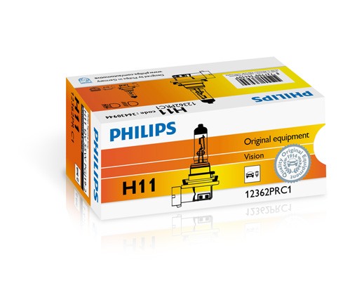 Philips ALLWEATHER Gelb H1 12V 55W Birne Nebel Glühbirne für Auto Motorrad  ATV