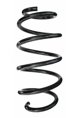 SPIDAN 86497 Coil spring Front Axle, Coil spring with constant wire diameter, green, blue, Orange