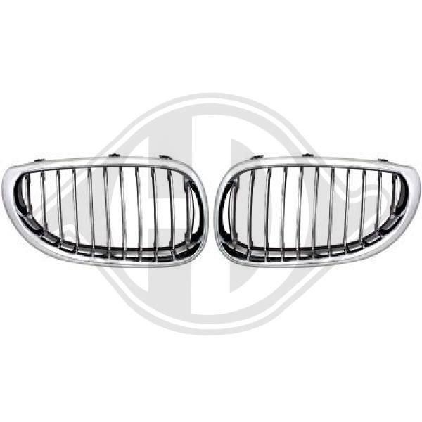 DIEDERICHS 1224440 BMW 5 Series 2008 Grille assembly