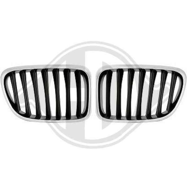 DIEDERICHS 1265440 BMW X1 2013 Grille assembly