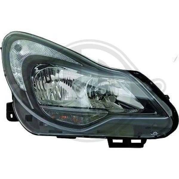 DIEDERICHS Head lights LED and Xenon Corsa D Hatchback new 1814281