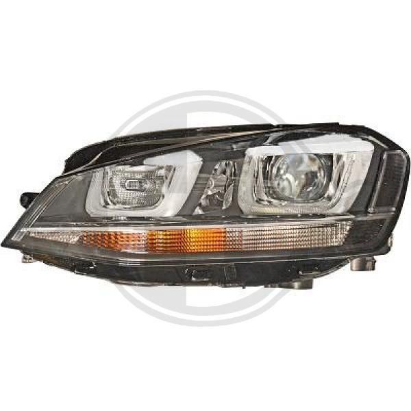 DIEDERICHS Priority Parts 2216085 Front lights VW Golf Mk7 1.4 GTE Hybrid 204 hp Petrol/Electric 2019 price