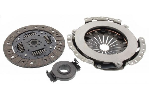 MAPCO 10766 Clutch kit three-piece, with clutch release bearing, 190mm