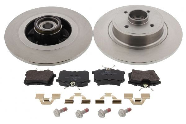 MAPCO Brake kits rear and front RENAULT CLIO 2 Kasten (SB0/1/2) new 47169