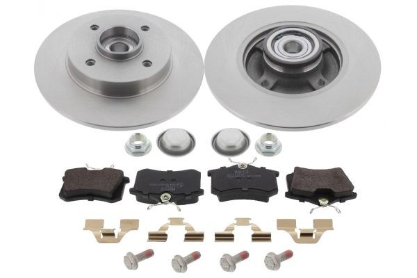 Great value for money - MAPCO Brake discs and pads set 47358