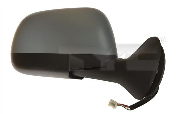 TYC 328-0178 Wing mirror Left, primed, for electric mirror adjustment, Convex, Heatable