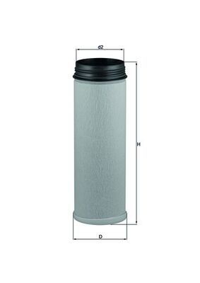 76671606 MAHLE ORIGINAL Spin-on Filter Height: 130,5mm, Housing Diameter: 86,5mm Inline fuel filter KC 87D buy