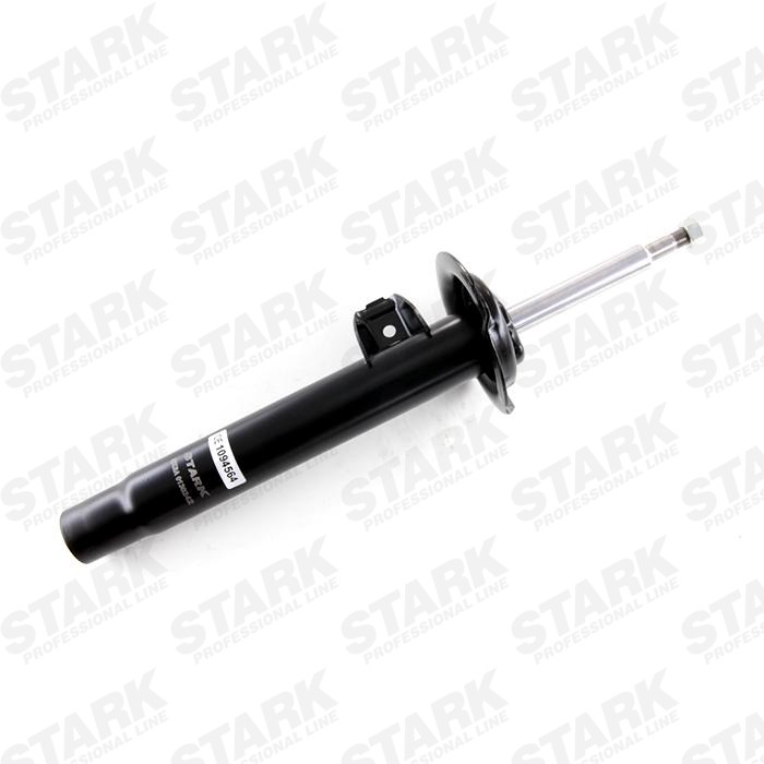 STARK SKSA-0130242 Shock absorber Front Axle Right, Gas Pressure, 412x324 mm, Twin-Tube, Suspension Strut, Damper with Rebound Spring, Top pin, Bottom Plate