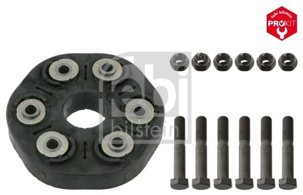 43481 Drive shaft flex joint 43481 FEBI BILSTEIN Bolt Hole Circle Ø: 110mm, with bolts/screws, with nuts