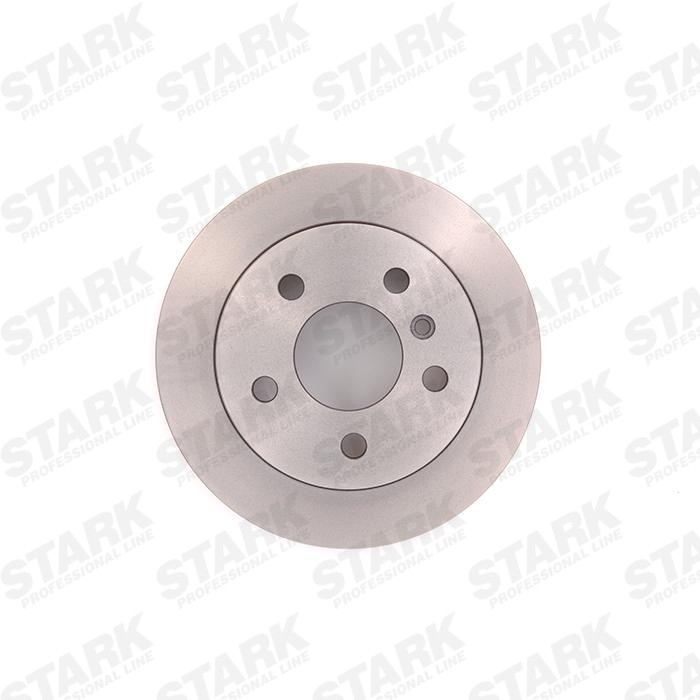 STARK SKBD-0020073 Dischi dei freni Assale posteriore, 258x8mm, 5/6x112, pieno, senza mozzo portaruota, senza bullone fissaggio ruota