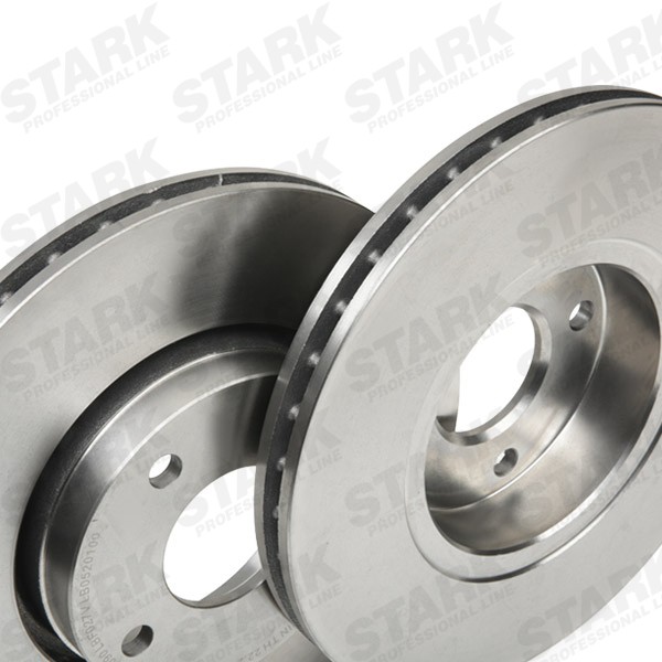 STARK SKBD-0020324 Brake rotor Front Axle, 278,0x24mm, 4x108, Externally Vented, Uncoated