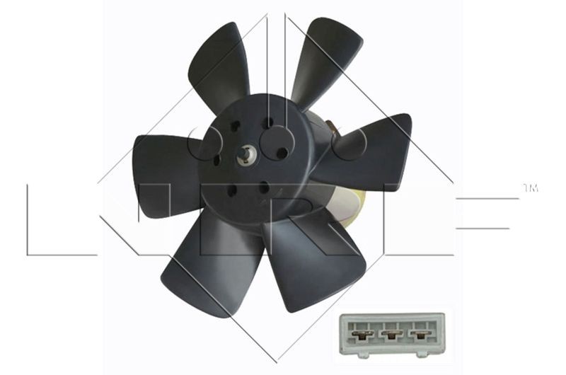 NRF 47429 Fan, radiator 321959455M