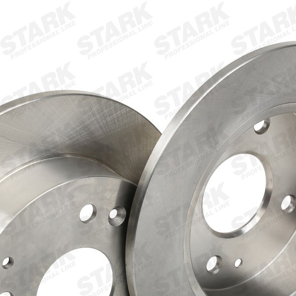 STARK SKBD-0020274 Brake rotor Rear Axle, 260,0x10mm, 04/09x114,3, solid