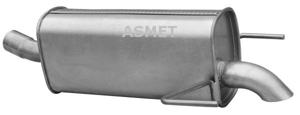 ASMET 05.184 Rear silencer