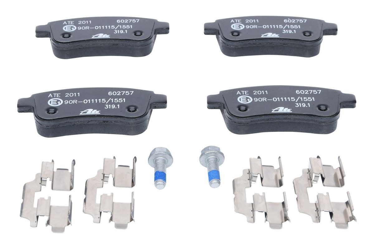 13046027572 Disc brake pads ATE 24820 review and test