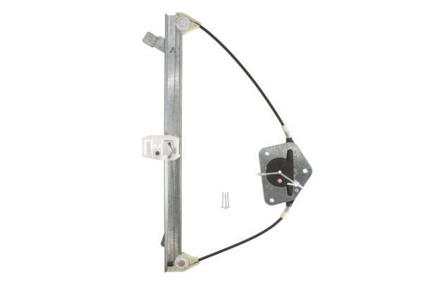 BLIC 6060-00-PE4445 Window regulator Right Front, Operating Mode: Electric, without electric motor, with comfort function