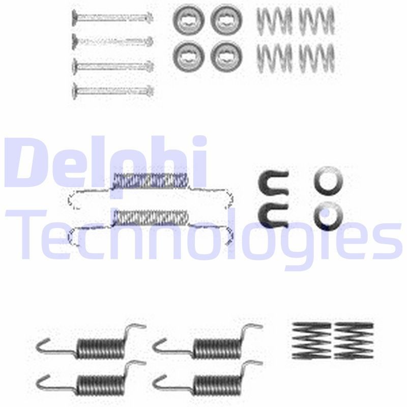 Jeep CHEROKEE Brake shoe fitting kit DELPHI LY1367 cheap