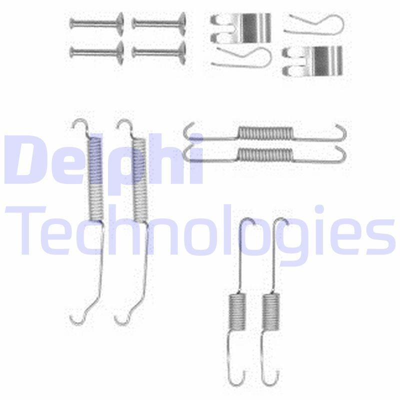 Ford FUSION Accessory kit brake shoes 7612361 DELPHI LY1368 online buy