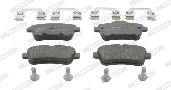 FERODO FDB4587 Disc pads prepared for wear indicator, with accessories