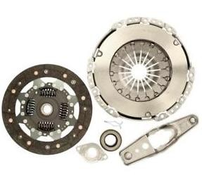 Clutch set LuK BR 0222 with clutch release bearing, with release fork, with guide sleeve, 220mm - 622 3336 00