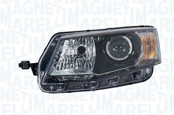 711307024262 MAGNETI MARELLI Headlight SKODA Left, PWY24W, D3S, P21/5W, Xenon, with dynamic bending light, for right-hand traffic, without control unit for Xenon, without bulbs