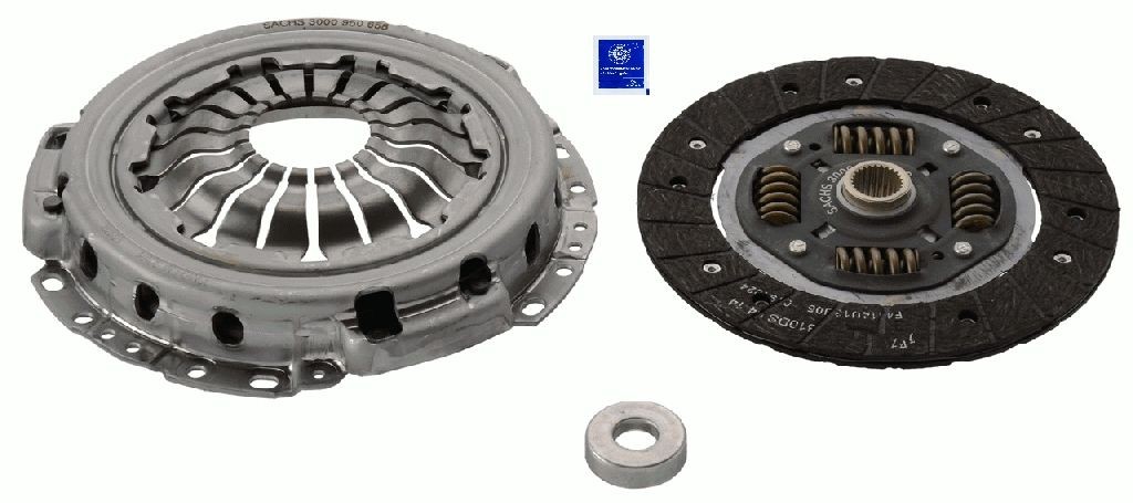 SACHS 3000 950 658 Clutch kit without clutch release bearing, 200mm