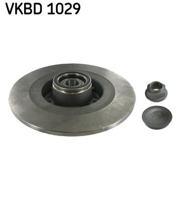Original VKBD 1029 SKF Brake disc kit RENAULT