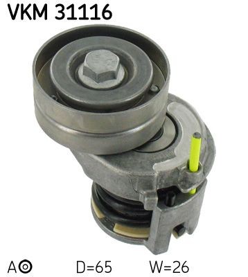 Great value for money - SKF Tensioner pulley VKM 31116