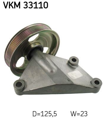 Original VKM 33110 SKF Deflection guide pulley v ribbed belt CITROËN