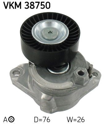 SKF VKM38750 Tensioner pulley A156 200 04 70