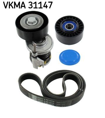 VKMA 31147 SKF Serpentine belt kit VW
