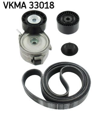 VKM 33036 SKF VKMA33018 V-Ribbed Belt Set 030145933AC