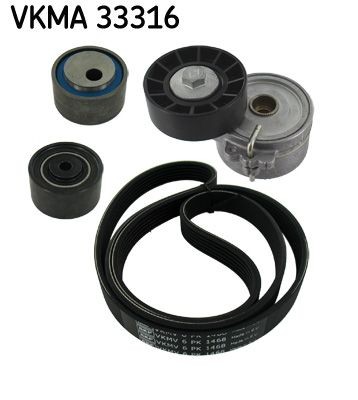 VKM 33024 SKF VKMA33316 Deflection / Guide Pulley, v-ribbed belt 575195