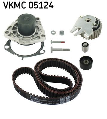 Opel INSIGNIA Water pump and timing belt kit SKF VKMC 05124 cheap