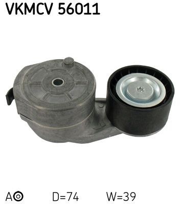 VKMCV 56011 SKF Spannrolle, Keilrippenriemen für SCANIA online bestellen
