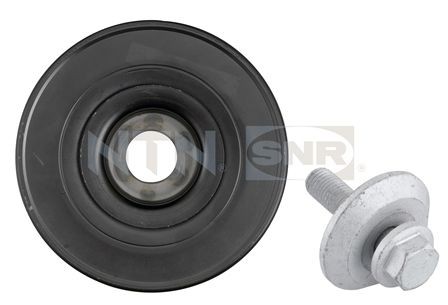 SNR DPF359.16K1 Crankshaft pulley Ø: 153mm, Number of ribs: 6, with rubber mount