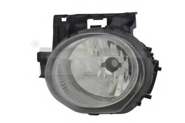 TYC 20-14132-15-2 Headlight Left, H4, for right-hand traffic, without electric motor