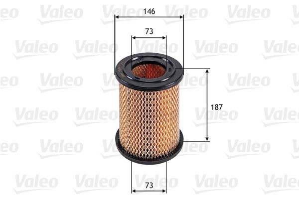 VALEO 585731 Air filter 165462S600