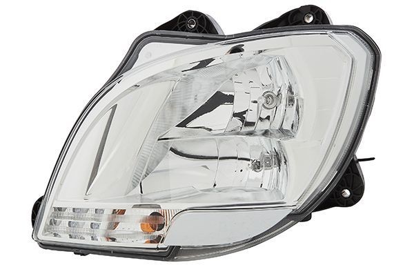 E1 3411 HELLA Left, P21W, H7/H1, H7, H1, Halogen, FF, 24V, with low beam, with daytime running light (LED), with high beam, with position light, for right-hand traffic, with bulbs Left-hand/Right-hand Traffic: for right-hand traffic, Vehicle Equipment: for vehicles without headlamp cleaning system, for vehicles without headlight levelling Front lights 1ED 010 116-511 buy