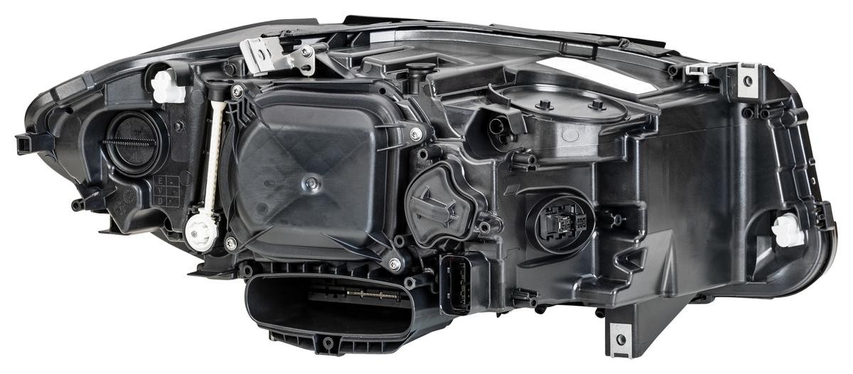HELLA 1EL 011 087-711 Headlight Left, LED, D1S, PY24W, Bi-Xenon, LED, 12V, with high beam, with low beam, with daytime running light (LED), with indicator (LED), with position light, without cornering light, for right-hand traffic, without LED control unit for daytime running-/position ligh, without bulb, with motor for headlamp levelling, without ballast, without glow discharge lamp
