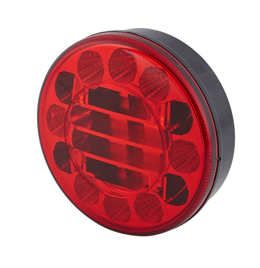 HELLA - Heckleuchte - Valuefit - LED - 12/24V - Anbau/geschraubt -  Lichtscheibenfarbe: rot/gelb - Stecker: Flachstecker - links/rechts -  Menge: 1 - 2SD 357 026-001 : : Auto & Motorrad
