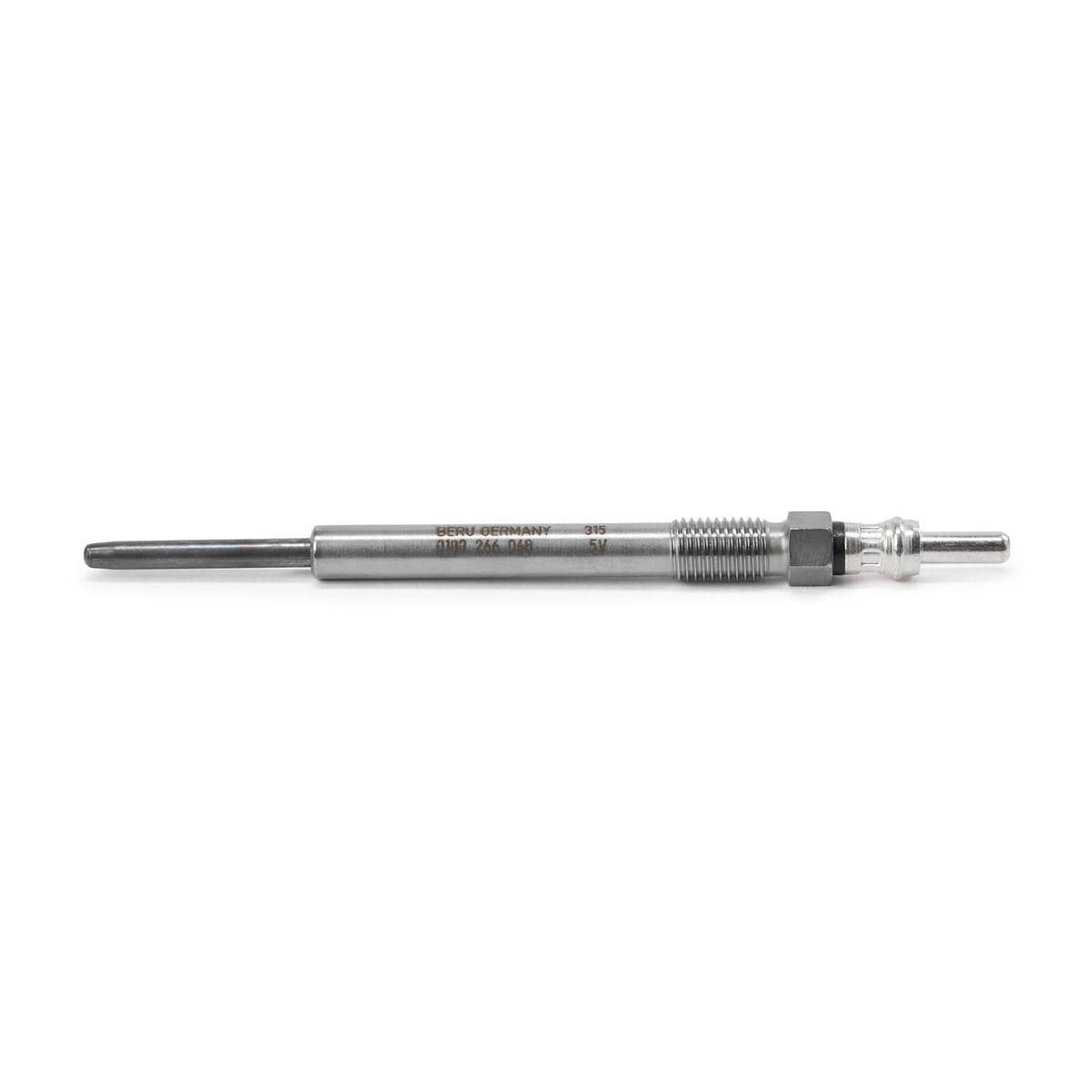 0 100 266 068 BERU 5V 30A M8x1,0, after-glow capable, Pencil-type Glow Plug, Length: 112 mm, 20 Nm, 8 Nm, 123, ISS Thread Size: M8x1,0 Glow plugs GE121A buy