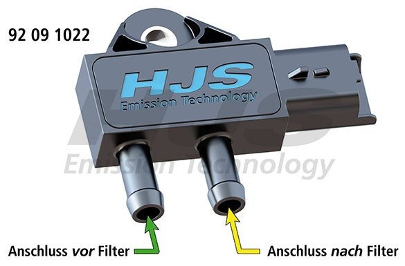 92091022 Sensor, exhaust pressure HJS 92 09 1022 review and test