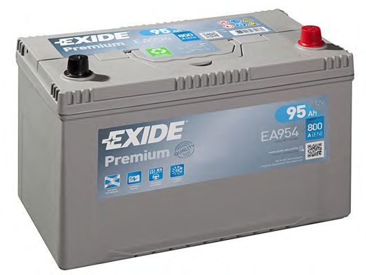 EXIDE PREMIUM EA954 Battery 12V 95Ah 800A Korean B1 Lead-acid battery