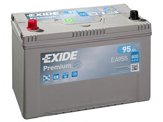 Original EXIDE 250TE Start stop battery EA955 for KIA SORENTO